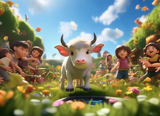 小牛的故事儿童故事；小牛的故事幼儿园故事
