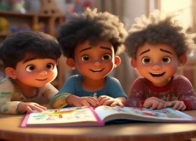 3人幼儿故事 - 幼儿故事剧本3人