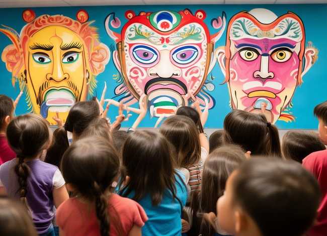 脸谱故事(脸谱故事二年级) 脸谱故事(脸谱故事二年级)