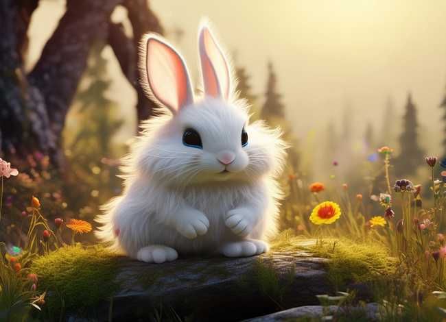 兔子的故事文字版；兔子的故事文字版图片