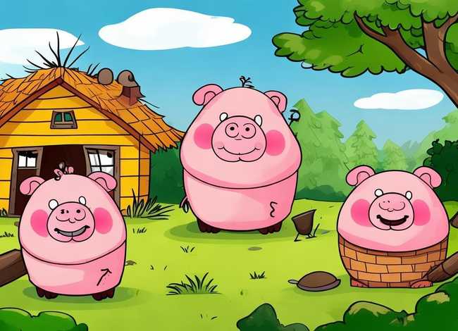 幼儿故事三只小猪故事 幼儿故事三只小猪故事视频
