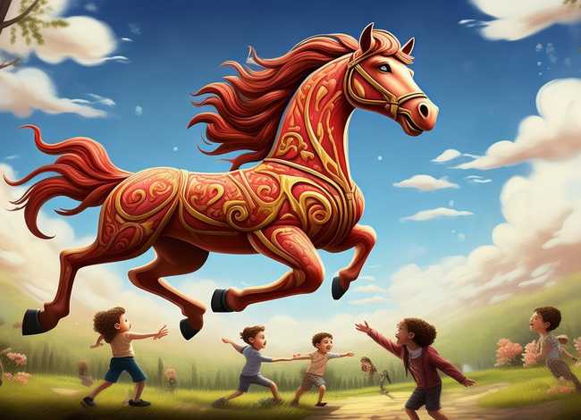 会飞的木马儿童故事 - 会飞的木马故事简述