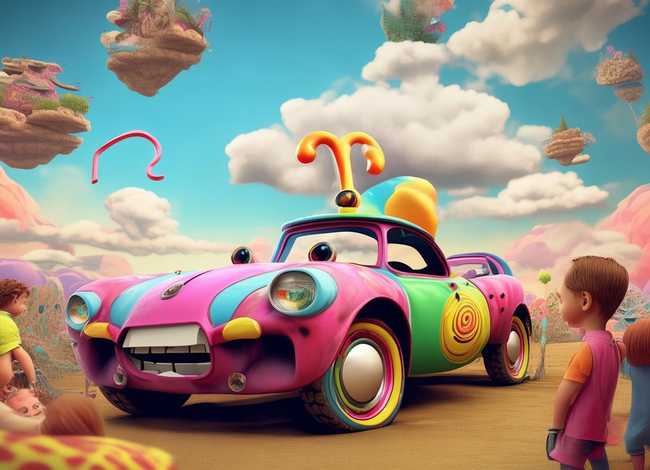 奇怪的汽车儿童故事；幼儿故事奇怪的汽车