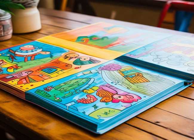 儿童简笔画书图片，儿童简笔画书本图片