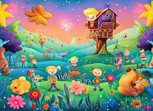 儿童绘本故事图片绘画（儿童绘本画画图片）