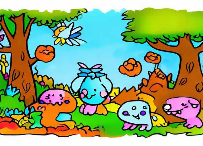 儿童童话故事简笔画，儿童童话故事简笔画大全简单