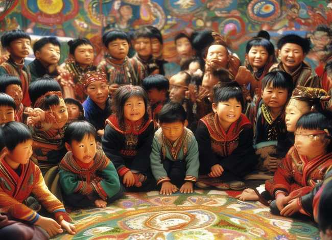 56个少数民族儿童故事（56个少数民族的风俗或故事）