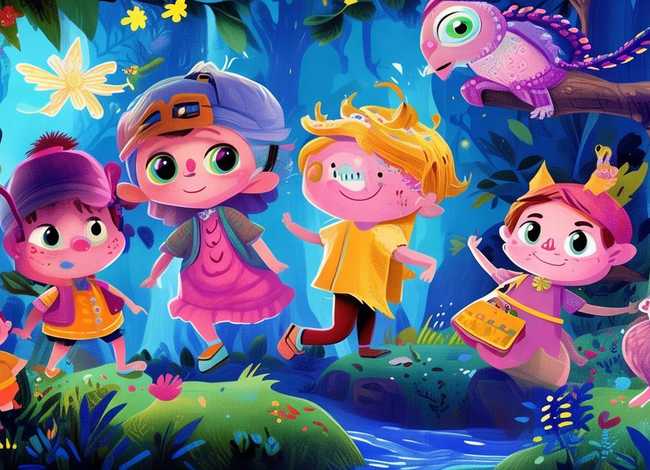 幼儿人物故事 幼儿人物故事画图片