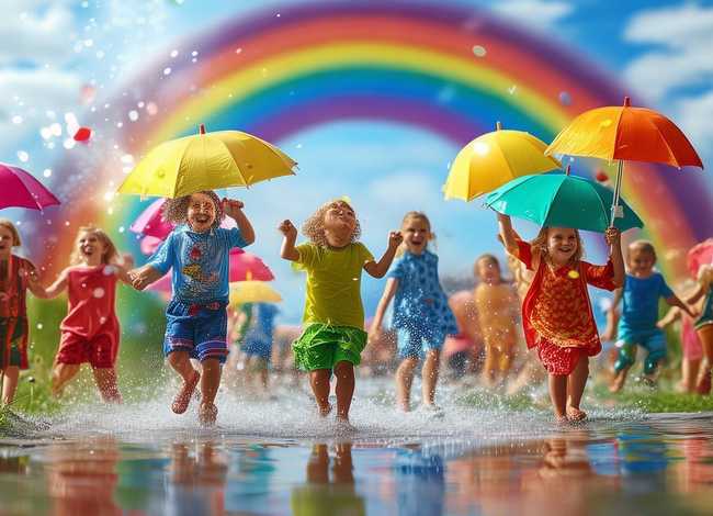 儿童故事有彩虹、和彩虹有关的幼儿故事