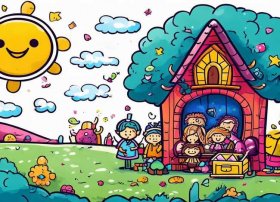 儿童故事图画，儿童故事图画简笔画