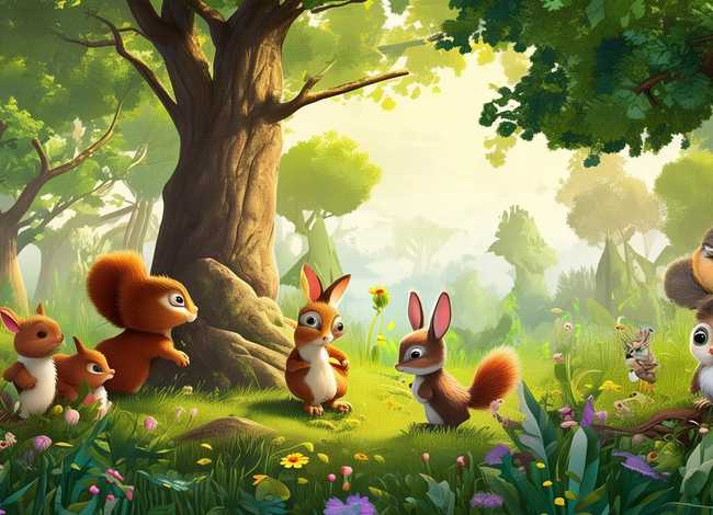 小动物中篇儿童故事 - 小动物故事大全长篇