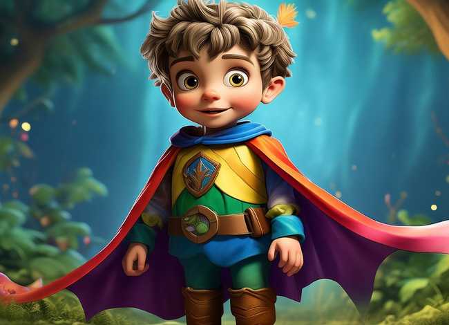 儿童故事男主角人物（儿童童话故事男孩角色扮演服装）