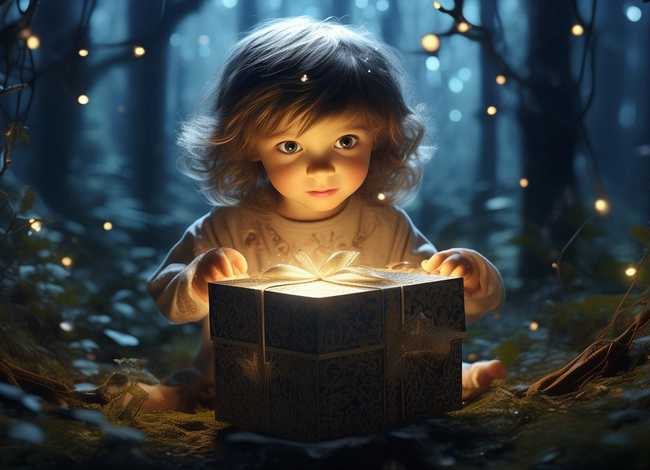 儿童故事神秘的礼物 - 神秘的礼物的故事