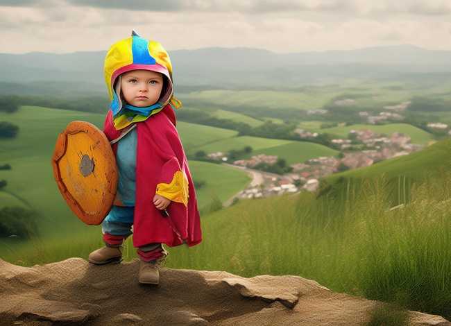 儿童大英雄的故事；小故事大英雄