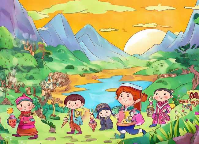 儿童故事插图哪里获取 - 西游记儿童版故事插图 儿童故事插图哪里获取 - 西游记儿童版故事插图