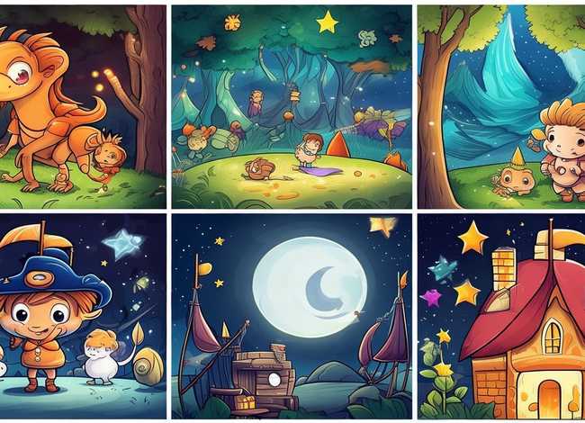 儿童故事简笔画6幅图；儿童故事简笔画推荐3-6岁