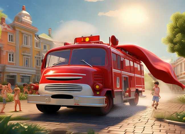 善良的洒水车绘本故事（善良的洒水车绘本故事内容）