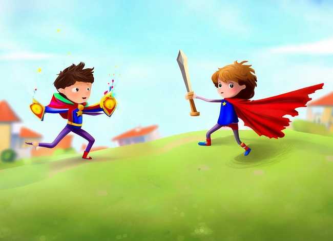 英雄故事儿童、英雄故事幼儿 英雄故事儿童、英雄故事幼儿
