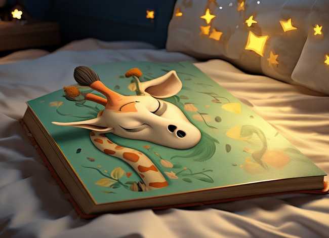 儿童故事睡前童话长颈鹿，长颈鹿的睡前故事书