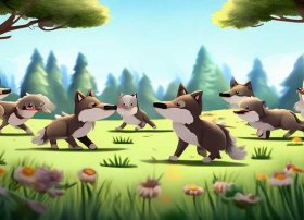 有关狼的经典故事儿童；有关狼的故事幼儿故事