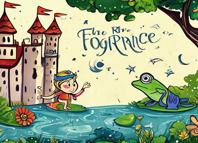 儿童睡前故事青蛙王子手抄报；《青蛙王子》童话故事手抄报