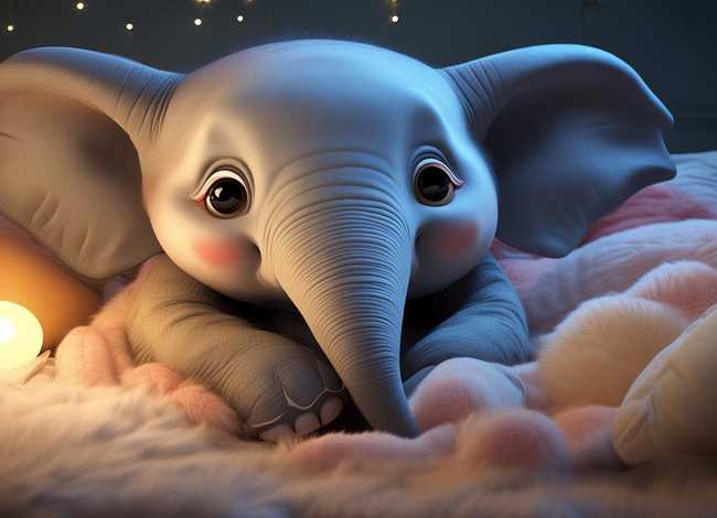 儿童睡前大象简短故事 - 睡前故事 大象