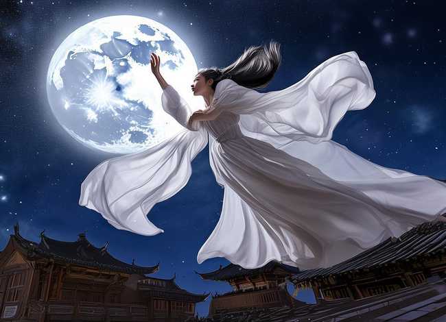 嫦娥奔月儿童故事100至200字；嫦娥奔月小故事100字左右