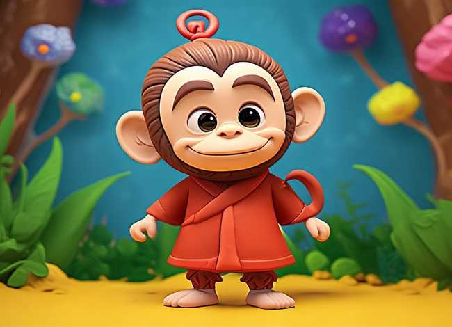 孙悟空儿童画图片 - 孙悟空儿童画图片简单