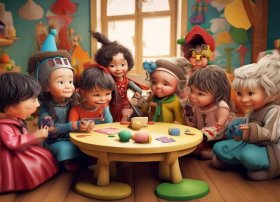 幼儿角色扮演故事8人；角色扮演8个人幼儿故事剧本