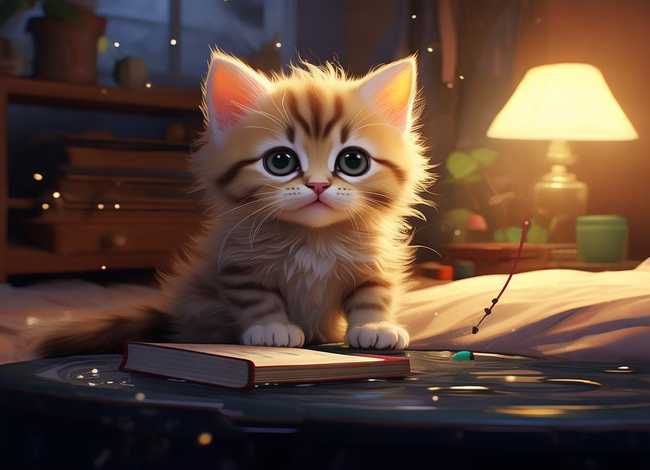 小猫钓鱼的故事儿童睡前故事 - 小猫钓鱼的睡前故事视频原文在线听