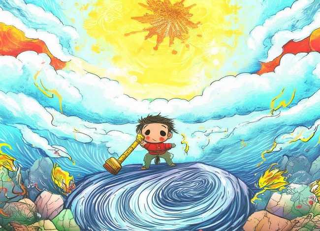 盘古开天地儿童版(儿童版盘古开天辟地) 盘古开天地儿童版(儿童版盘古开天辟地)