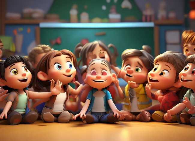 儿童英语小故事表演、小朋友英语故事