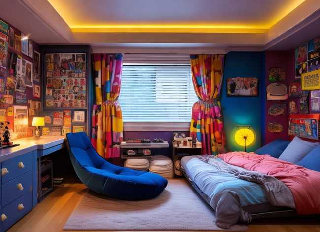 13岁儿童房间布置图片；13岁儿童房间布置图片大全