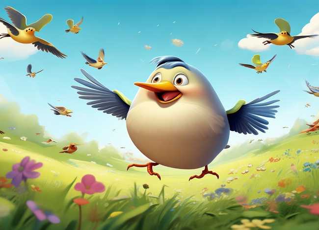 笨鸟先飞寓言故事、笨鸟先飞寓言故事的道理