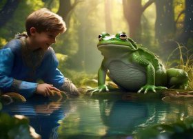 儿童的童话故事青蛙 - 幼儿童话故事大全3-6岁青蛙王子