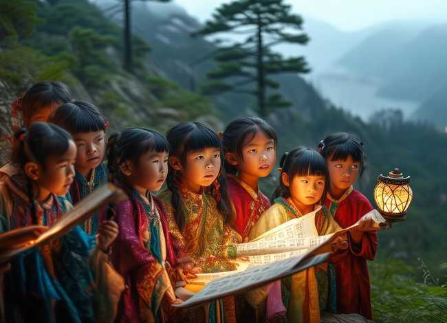 儿童朗诵古诗山行（少儿古诗词朗诵 山行）