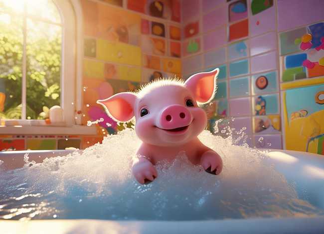 小猪洗澡歌（小猪洗澡歌儿歌）