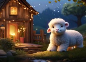 儿童睡前故事小羊过桥；小羊过桥的故事睡前儿童