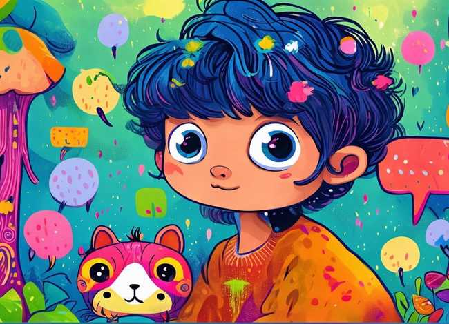 儿童故事图画绘本4张（儿童图画故事绘本）