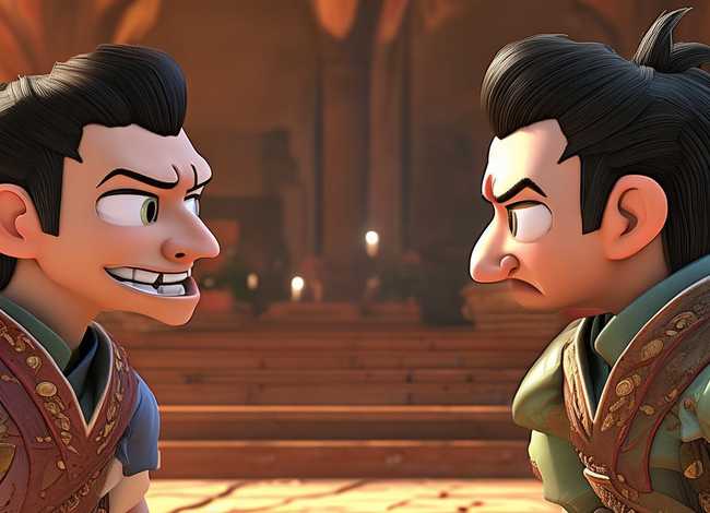 三国演义儿童动画片、三国演义儿童动画片诸葛亮气王朗