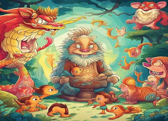十二生肖故事儿童6-12岁，少儿故事十二生肖