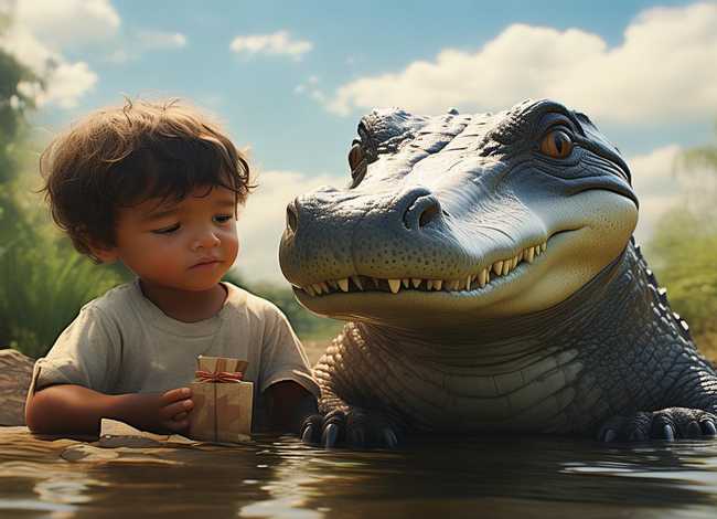 鳄鱼报恩儿童故事 鳄鱼报恩的感人故事 鳄鱼报恩儿童故事 鳄鱼报恩的感人故事
