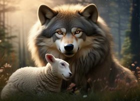 狼和羊的睡前故事；睡前故事狼和小羊的故事