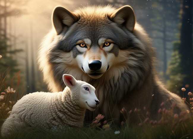 狼和羊的睡前故事;睡前故事狼和小羊的故事 狼和羊的睡前故事;睡前故事狼和小羊的故事
