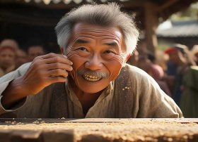 从脸上抠芝麻的故事；从脸上抠芝麻的故事视频