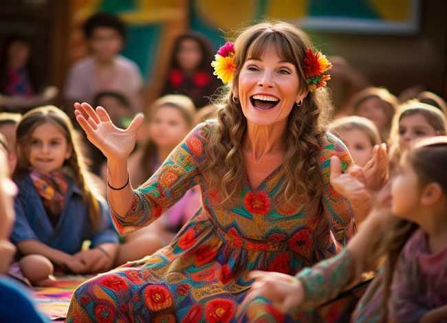 讲幼儿故事、讲幼儿故事的表情动作