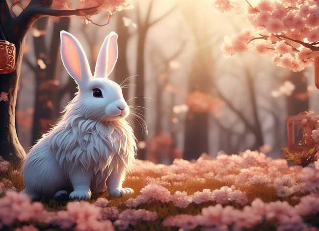 十二生肖兔子的故事 - 十二生肖兔子的故事图片