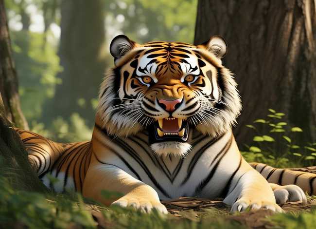 没牙齿的老虎故事篇（没有牙齿的老虎故事怎么讲）