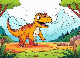 儿童故事画报·恐龙密码；恐龙故事简笔画