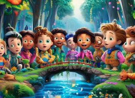 小孩儿童故事文字版图片；小孩故事大全文字版